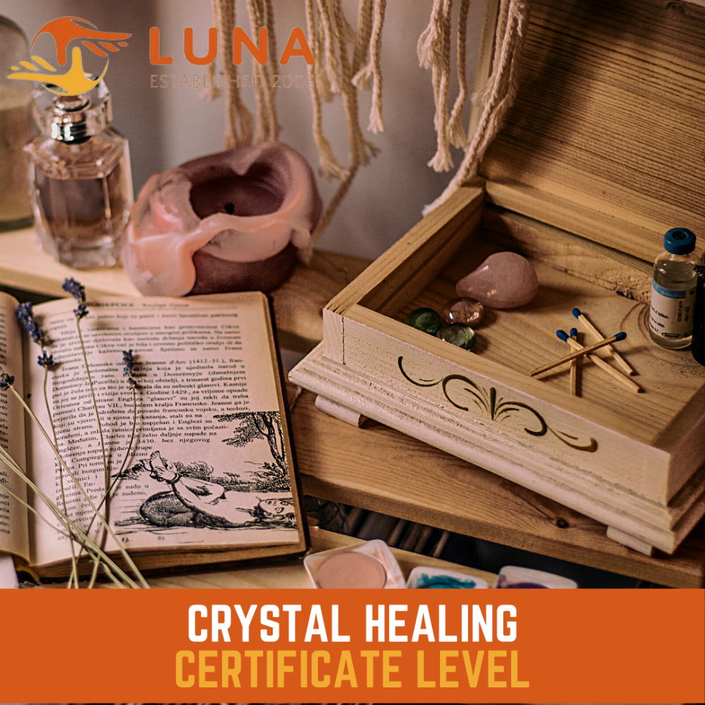 Crystal Healing certificate course accredited by IPHM and ready for
